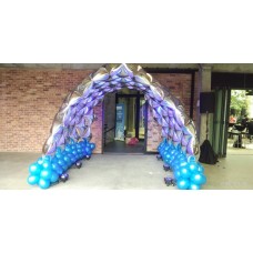 Balloon Tunnel Arch for Corporate Event